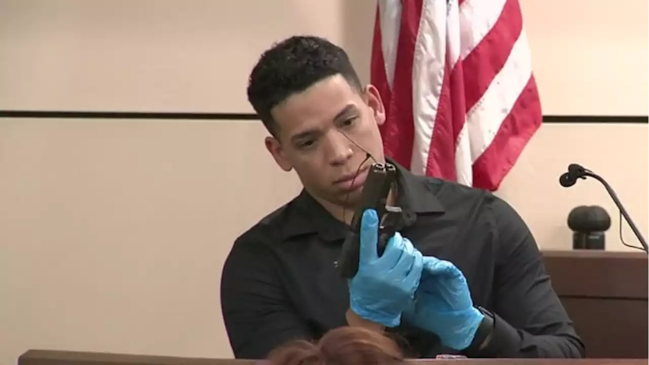 Possible murder weapon shown to jury in trial of man charged in deadly shooting