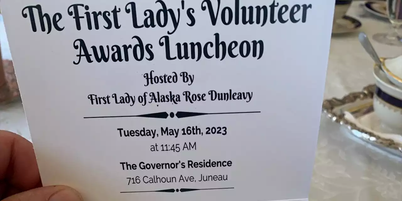 Alaska’s First Lady honors “Volunteers of the Year” at awards luncheon