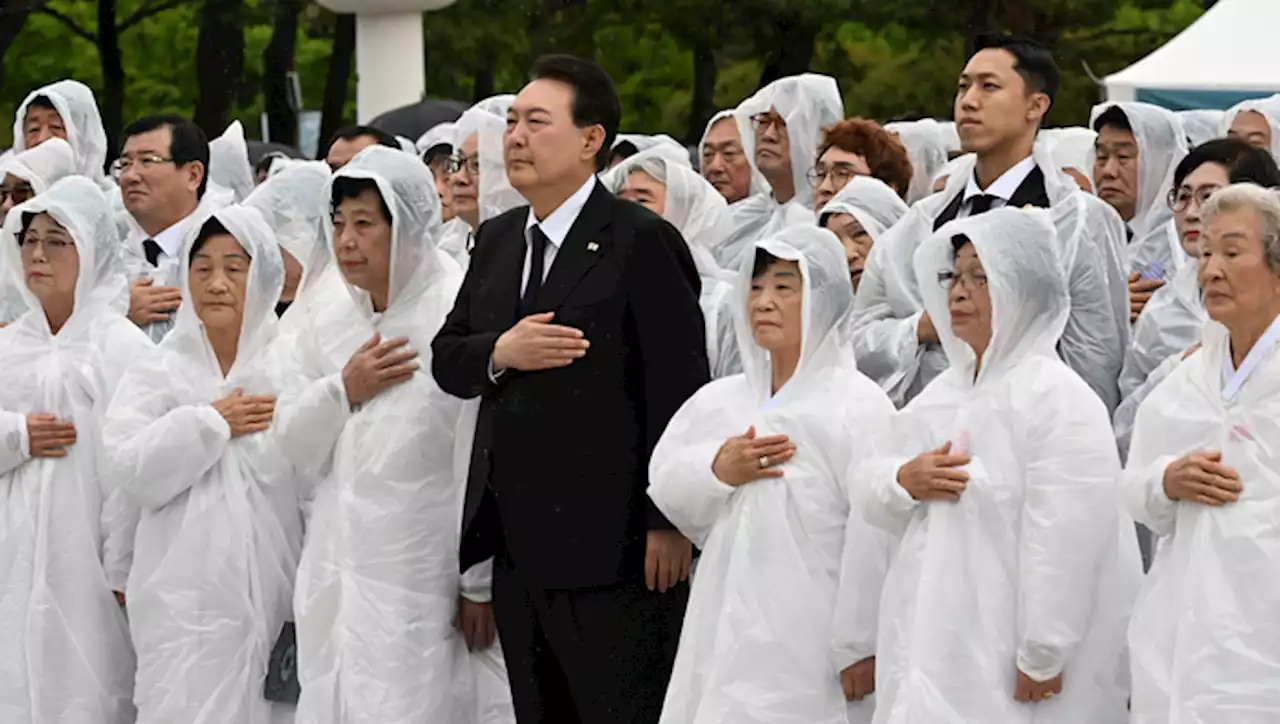 윤 대통령 “오월 정신은 자유민주주의 헌법 정신 자체”