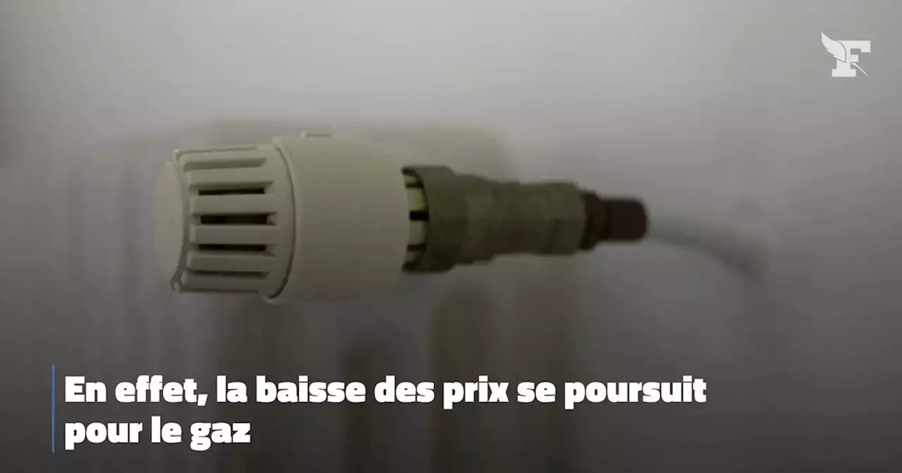 Le gaz naturel européen sous 30 euros le MWh, une première depuis juin 2021