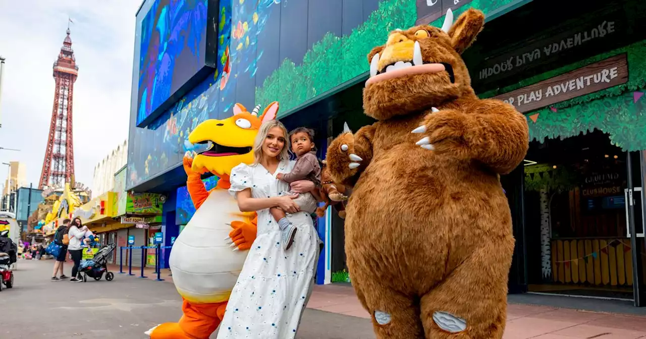 Inside Blackpool's Gruffalo attraction as it's opened by Helen Flanagan