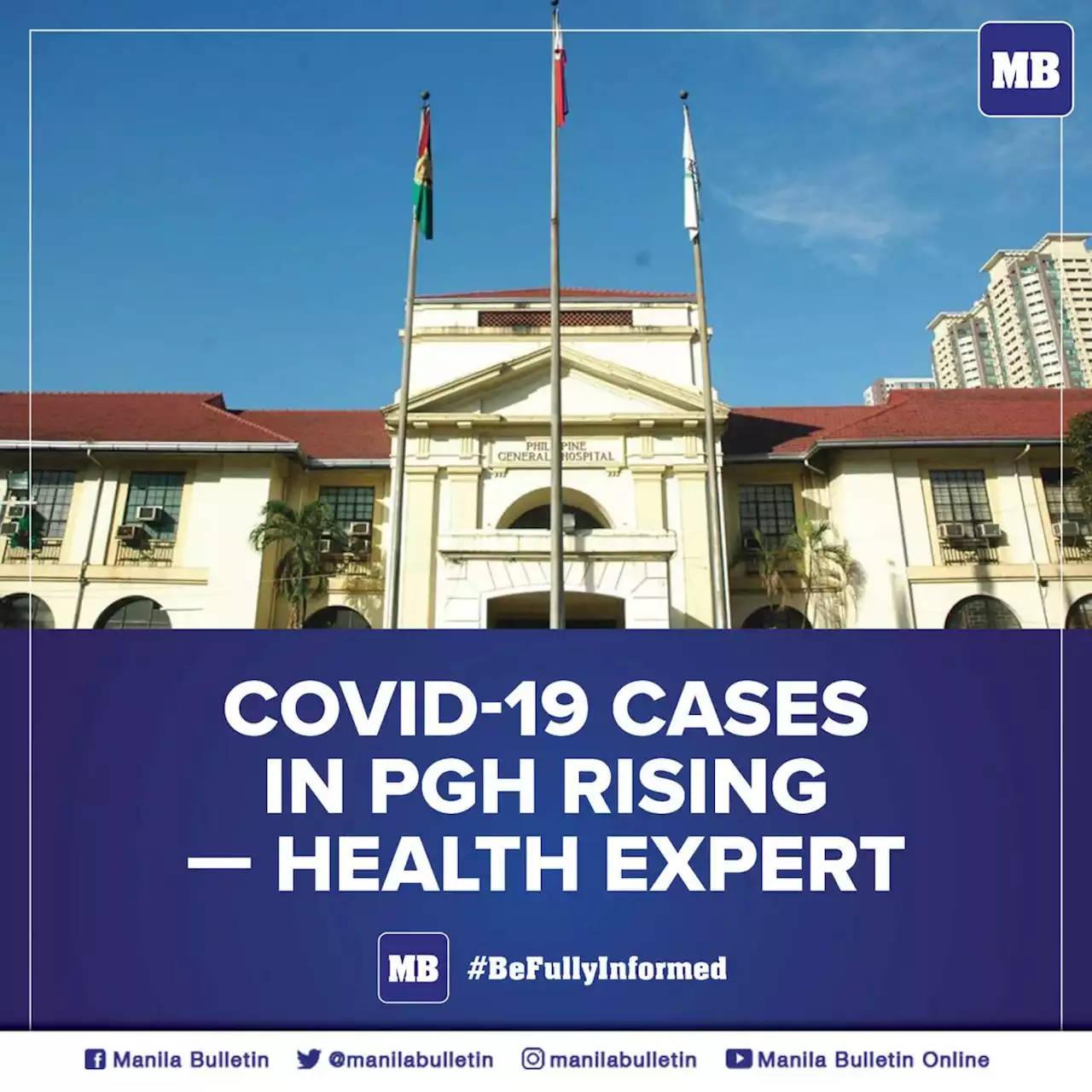 Covid-19 cases in PGH rising — health expert