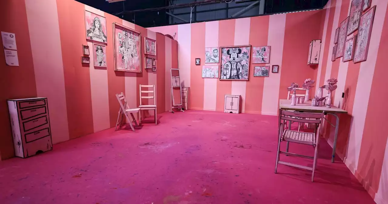 Behind the scenes at the 'most colourful exhibition of the year' in Manchester