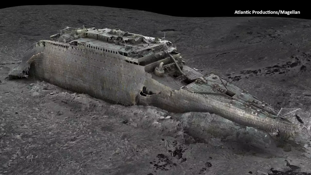 New 3D scan of the Titanic shows wreck in a new light