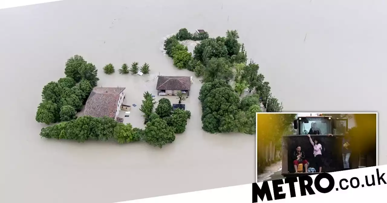 At least nine killed as heavy floods submerge entire towns across Italy