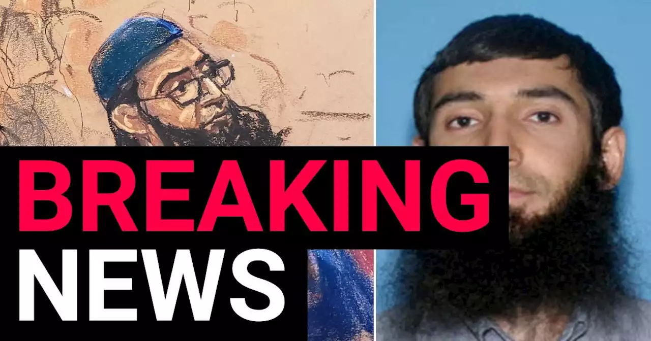 NYC bike path terrorist who killed eight gets 10 life sentences