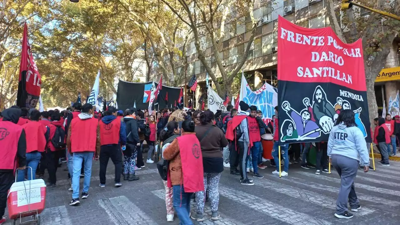 Caos en el centro porteño por Marcha Federal Piquetera