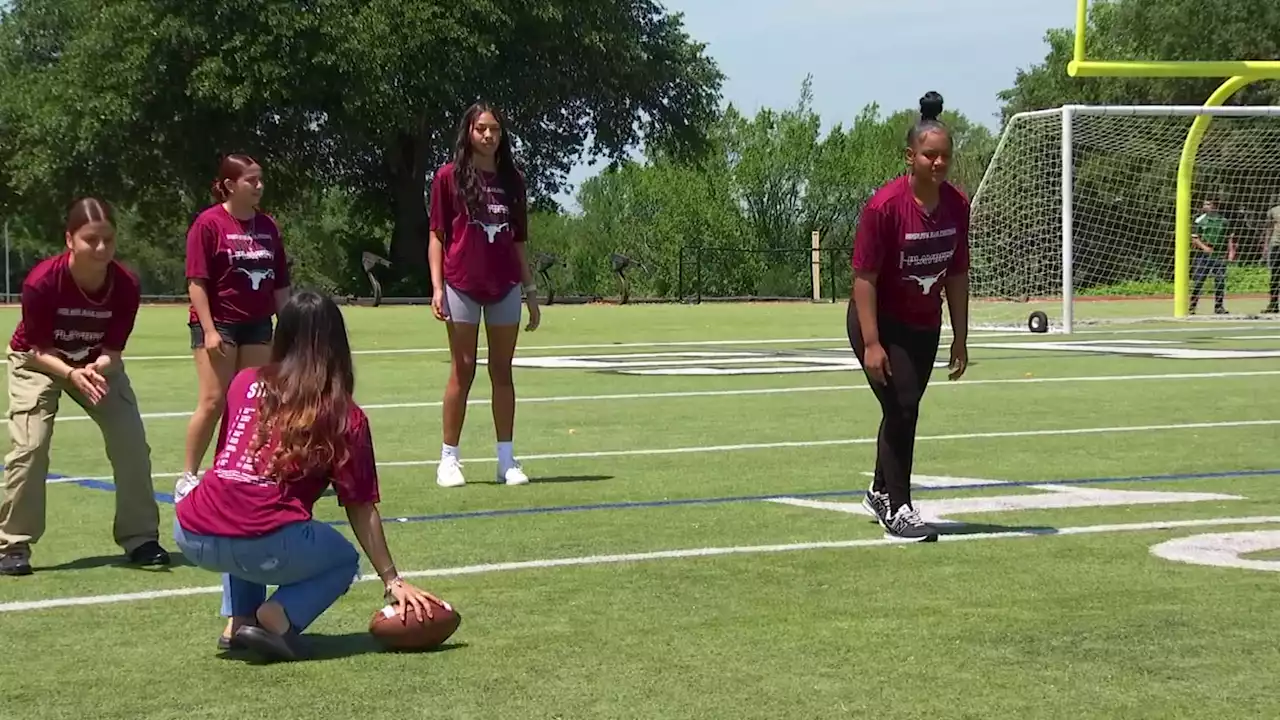 Fort Worth ISD Girls Flag Football Teams Face Off for Championship Game