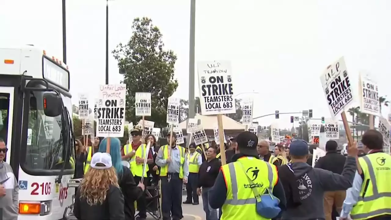 MTS Bus Driver Strike Disrupts Service in East County, South Bay