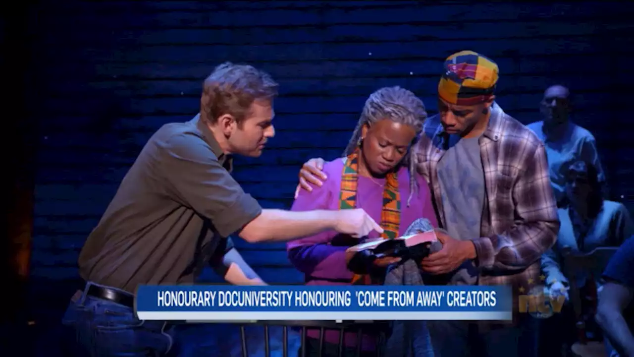 Come From Away creators honoured by Memorial University