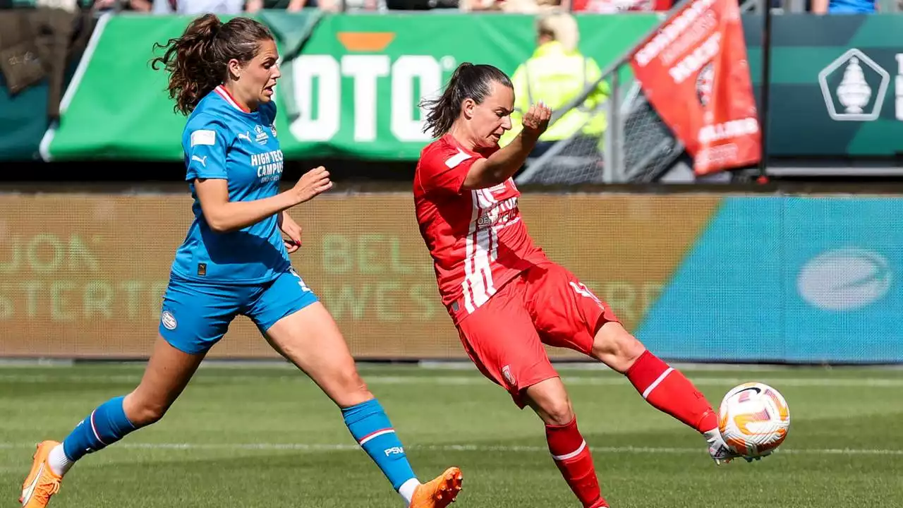 PSV vrouwen met lege handen naar huis, FC Twente wint bekerfinale met 4-0