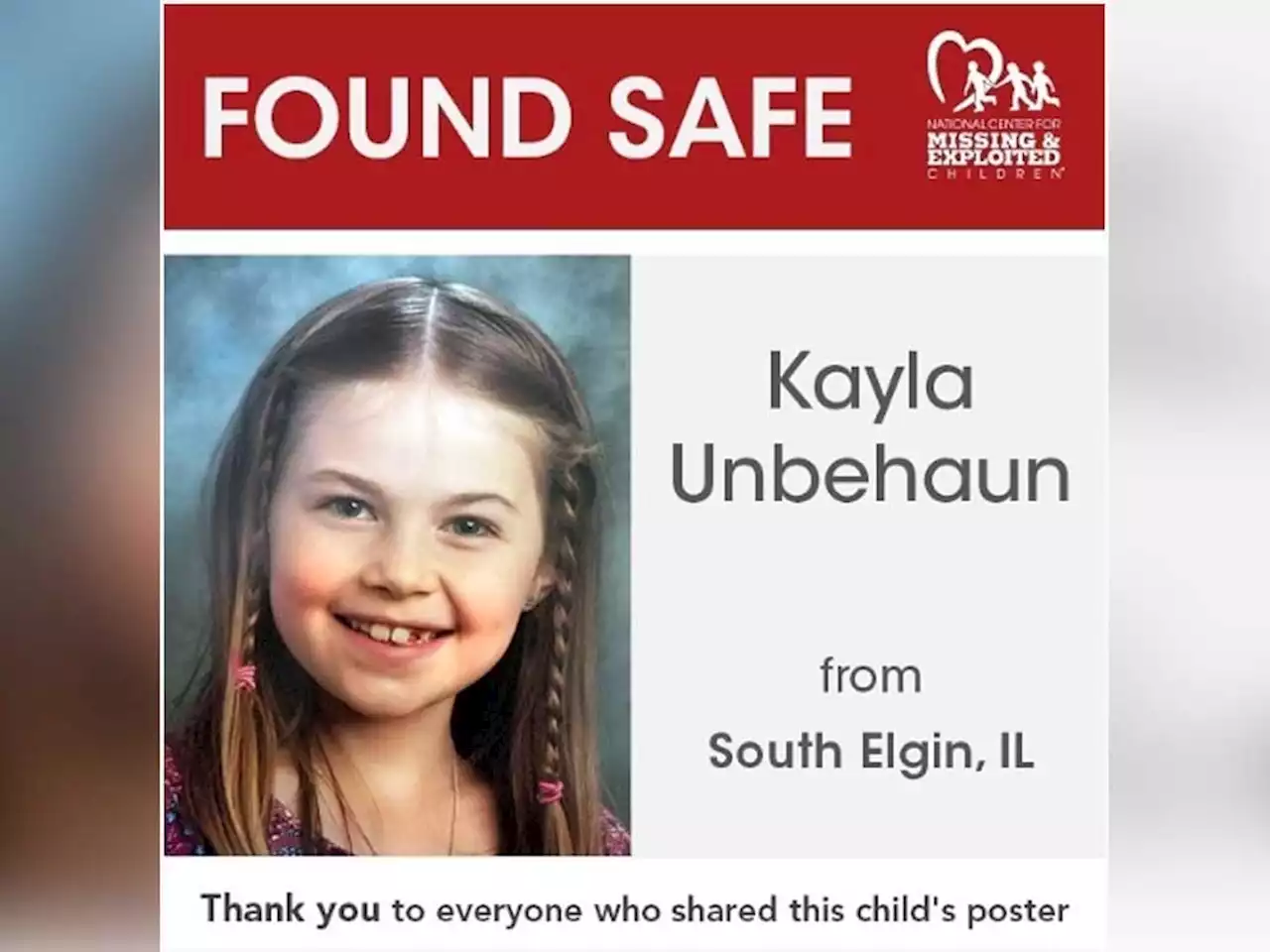 Missing girl featured on Netflix's 'Unsolved Mysteries' found safe