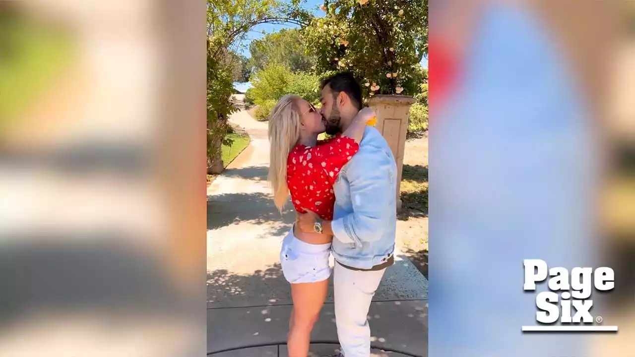 Britney Spears kisses ‘incredible’ Sam Asghari amid troubled marriage claims | Page Six