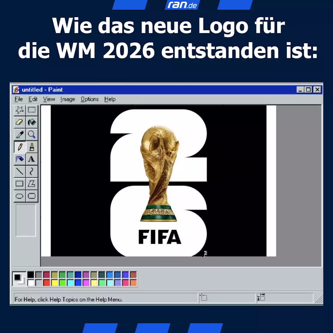 Weltmeisterschaft - WM 2026: FIFA enthüllt das offizielle Logo