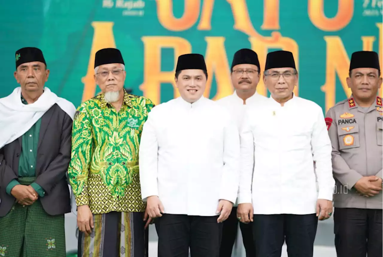 Ponpes Berusia 111 Tahun Doakan Erick Thohir Berbakti Lebih Besar untuk NKRI |Republika Online