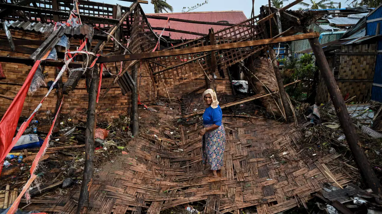 En Birmanie, l'État de Rakhine dévasté par le cyclone Mocha: «Tout est détruit, c'est une vision d'horreur»