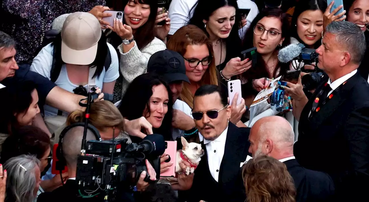 Cannes. Fãs de Johnny Depp