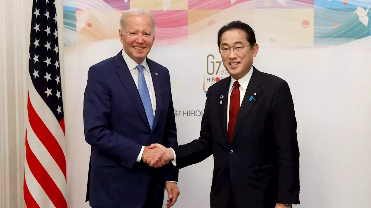 Biden y Kishida se reúnen en la simbólica ciudad japonesa de Hiroshima