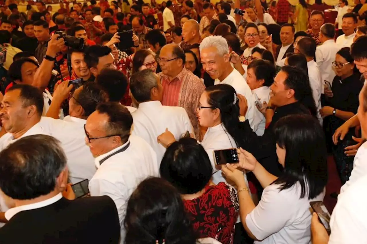 Ganjar Halalbihalal Bersama Warga Manado, Sampaikan Pesan Toleransi