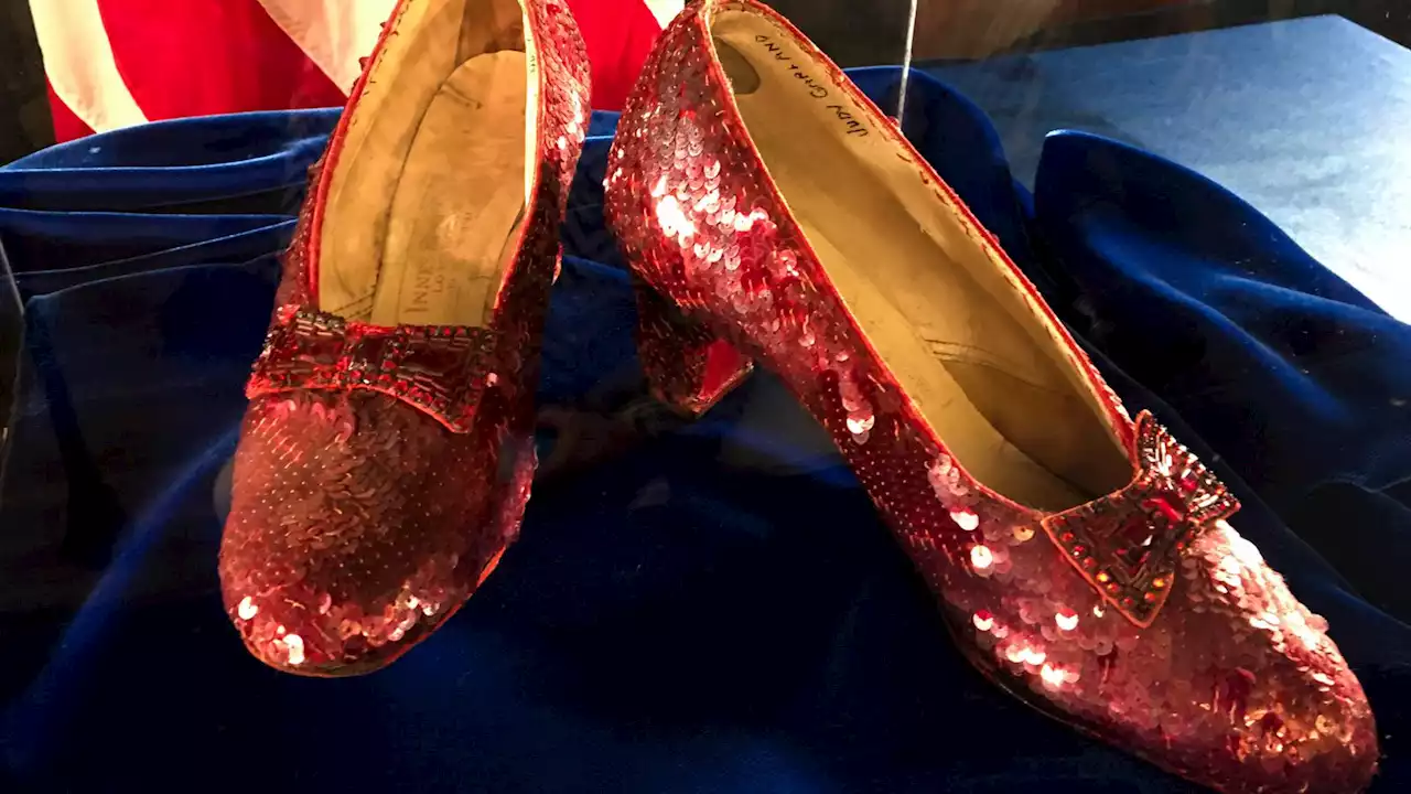 Man charged with stealing The Wizard of Oz ruby slippers worn by Judy Garland