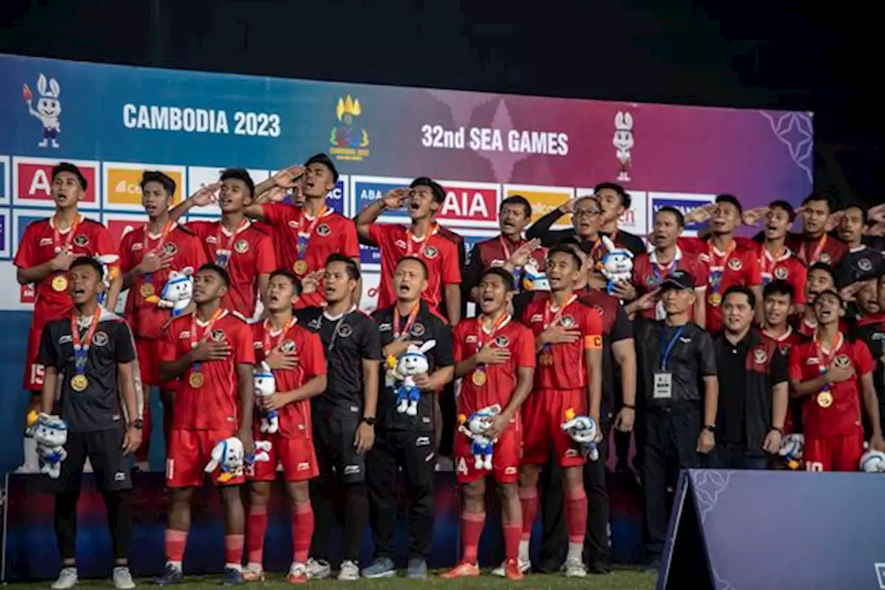 Rayakan Medali Emas SEA Games 2023, Timnas U-22 Diarak di Jakarta Besok Pagi