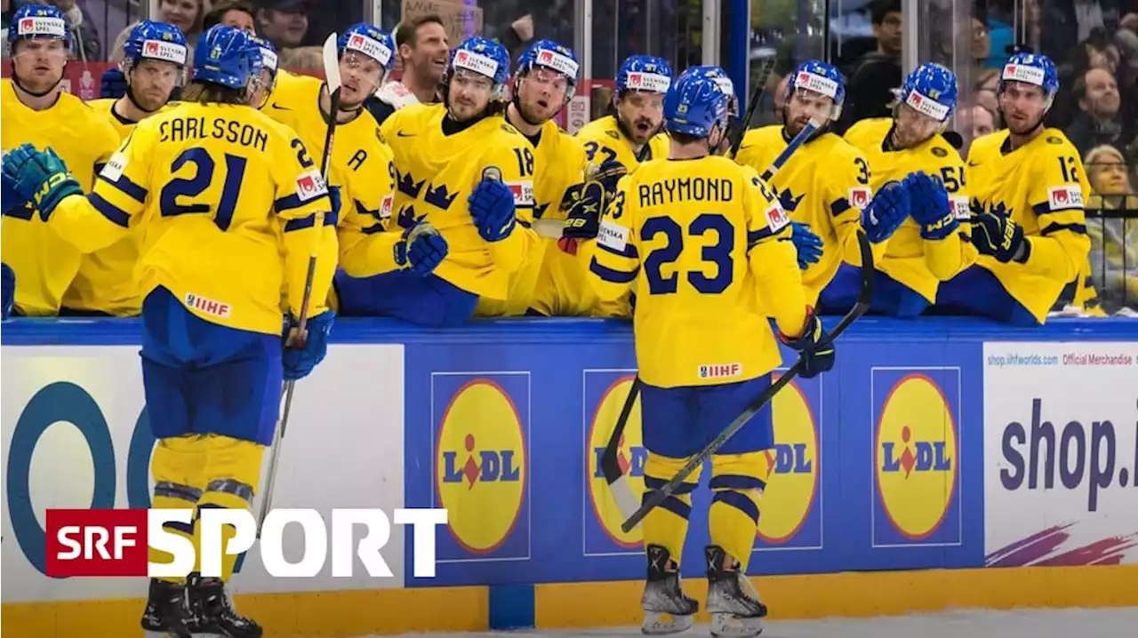 Eishockey-WM am Donnerstag - Schweden gnadenlos – Tschechien dreht nach Fehlstart auf