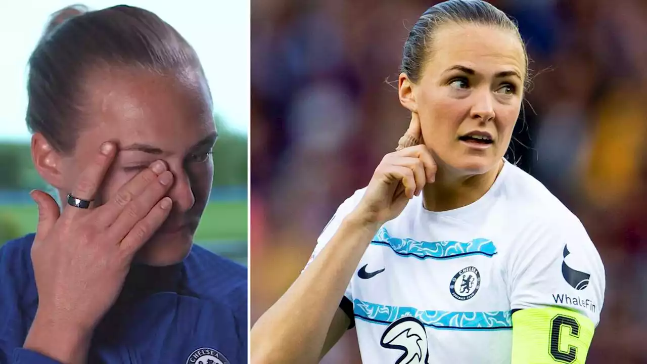 Fotboll: Magdalena Eriksson bekräftar flytt – i tårar: ”Svårt att prata om det”