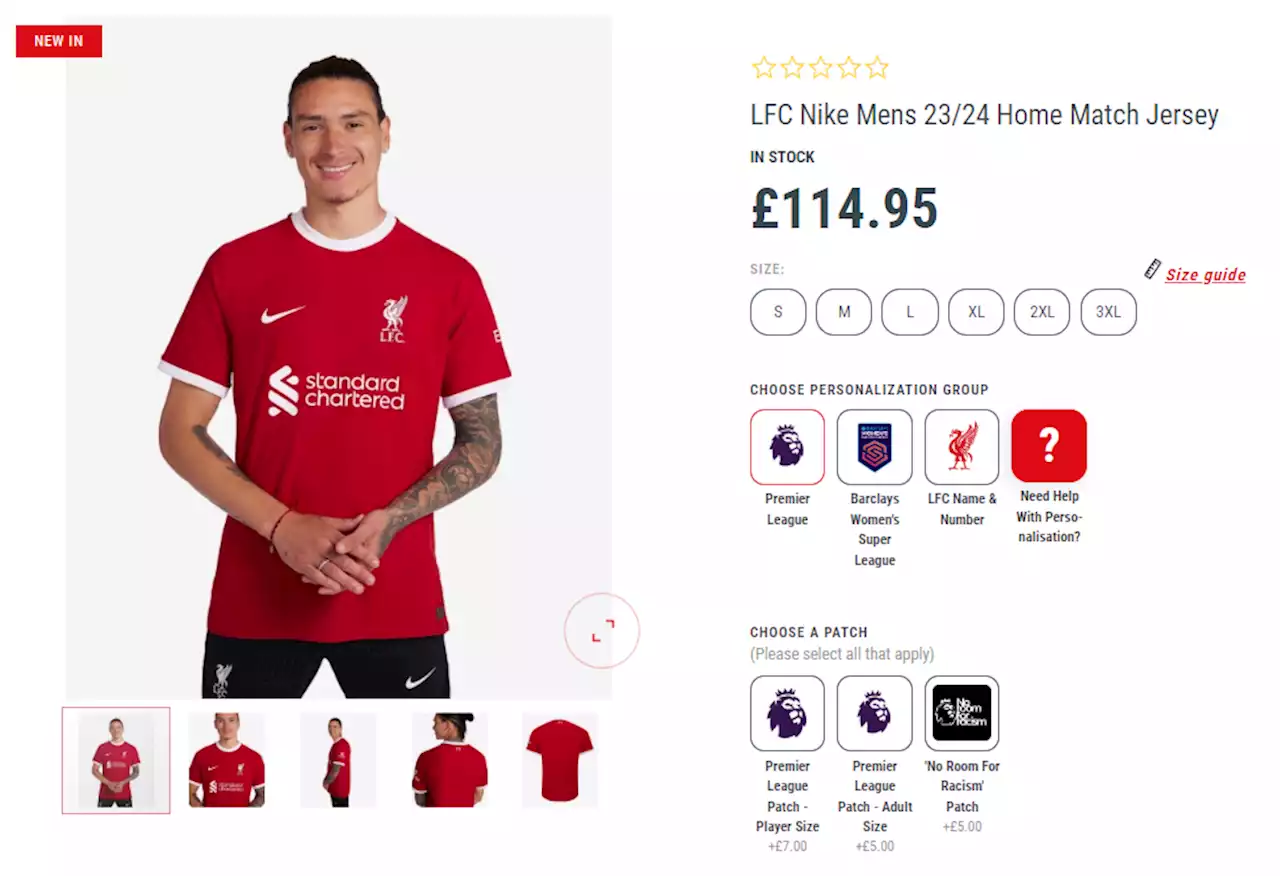 'You sure we can't afford Bellingham?!' - Liverpool fans left 'disgusted' by £114 new kit