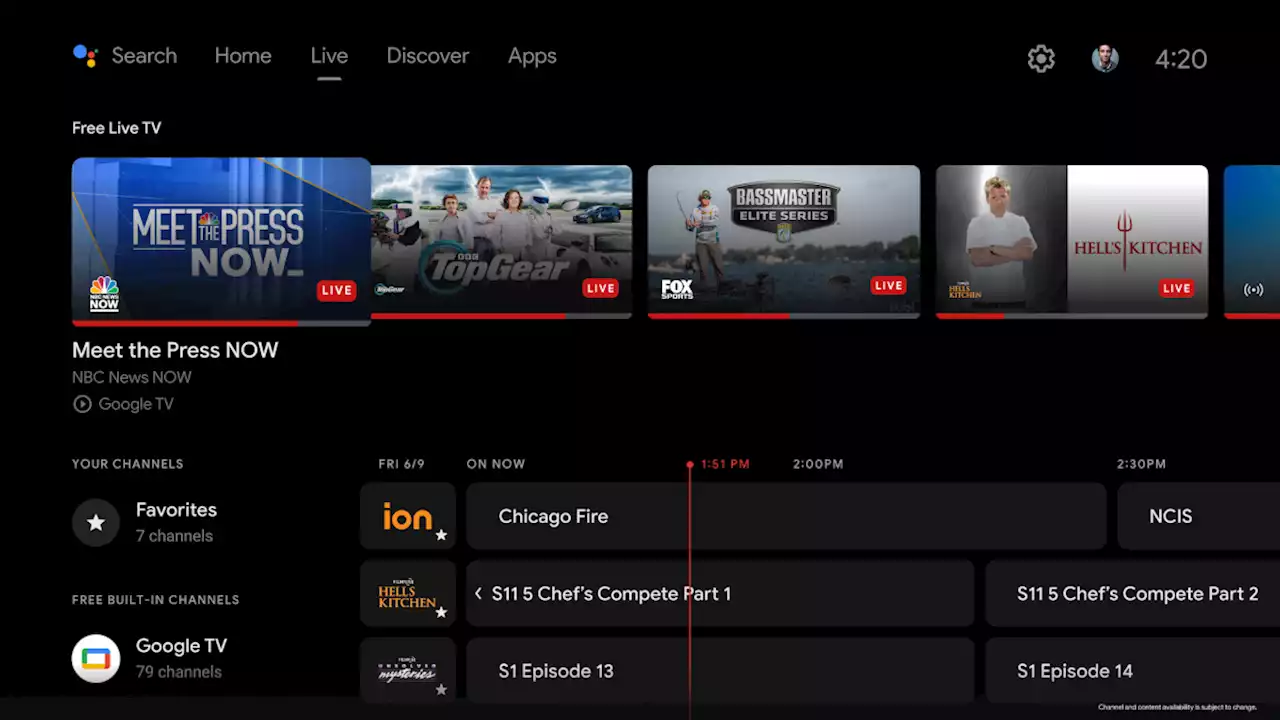 Android TVs are getting 800 free channels in a great free update