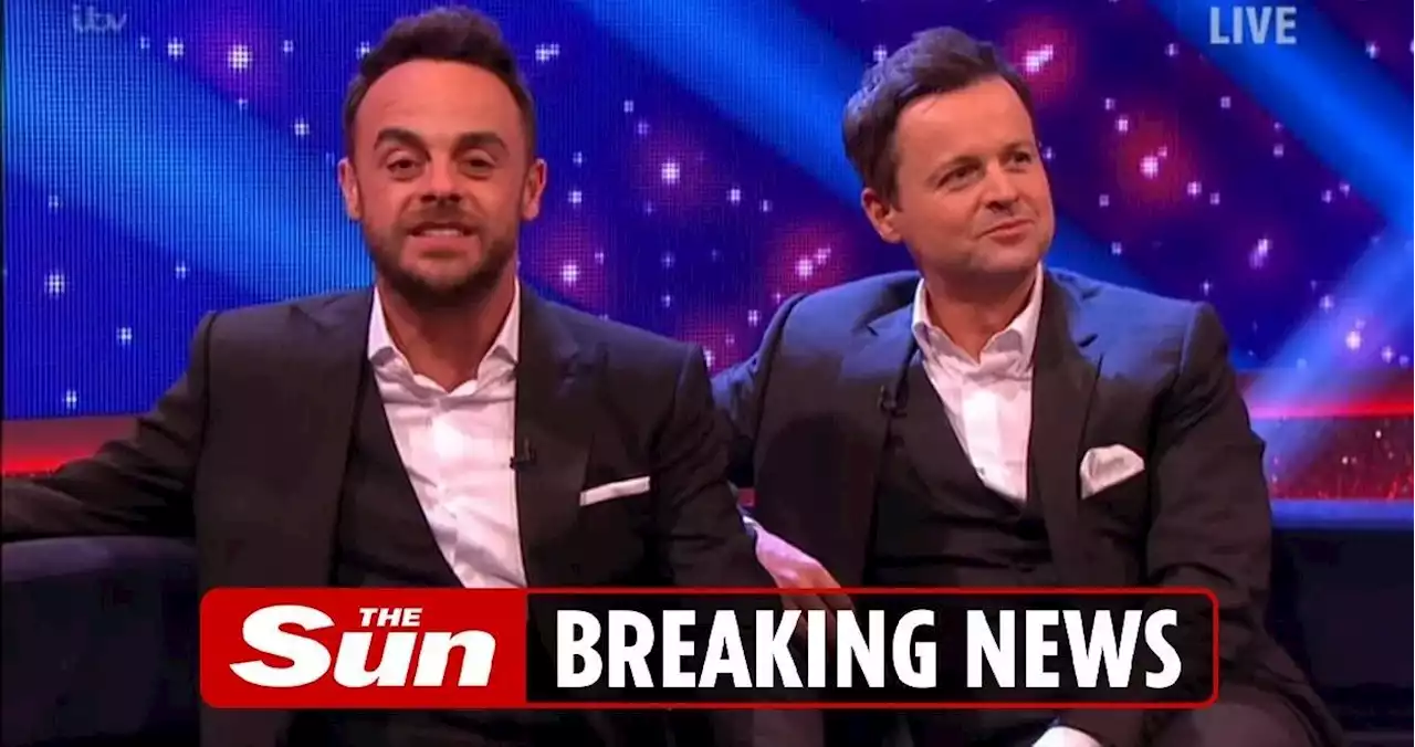 Ant and Dec sensationally QUIT Saturday Night Takeaway