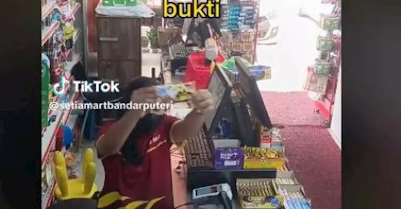 Honest cashier in Klang accounts for consumed snacks, earns praise on TikTok