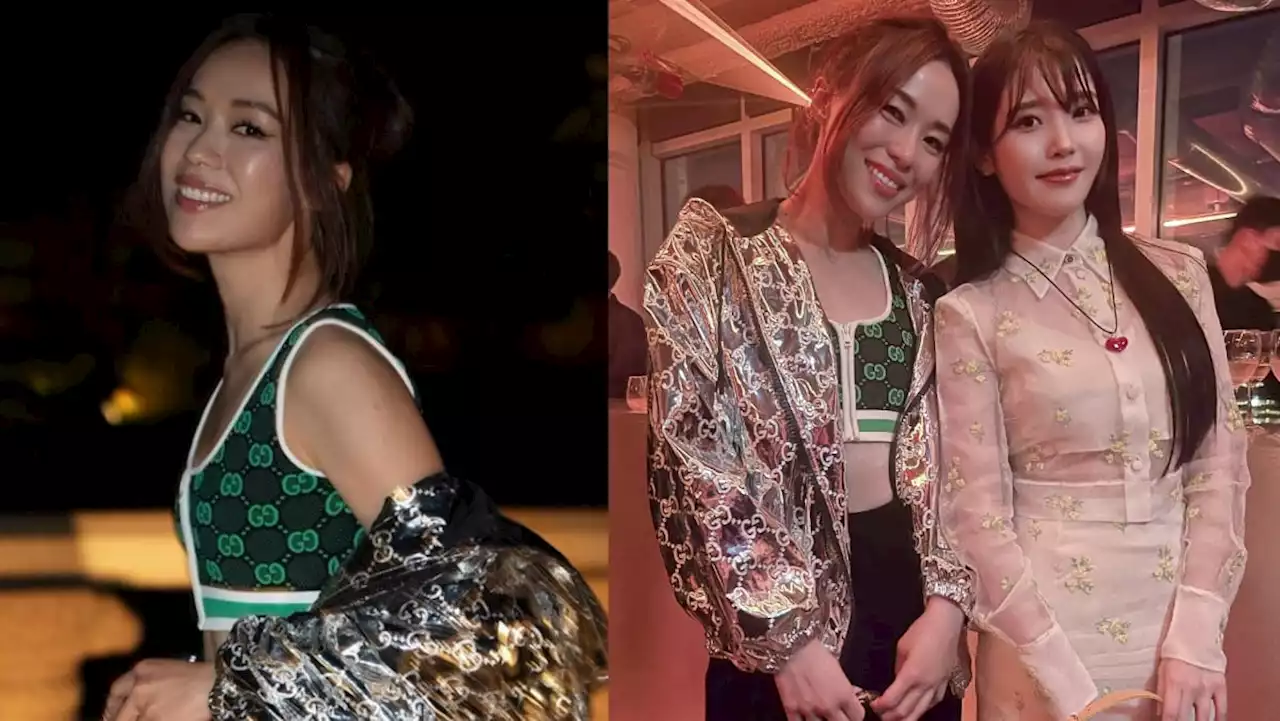 Rebecca Lim flew to Seoul during her honeymoon in England for the Gucci Cruise show; met stars like IU, Elizabeth Olsen and Gulf