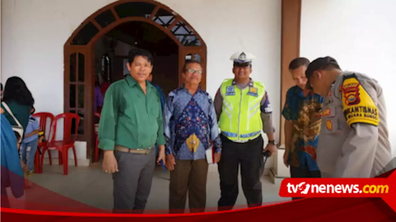 Jamin Keamanan Ibadah Kenaikan Isa Almasih, Polres Bungo Turunkan 121 Personil