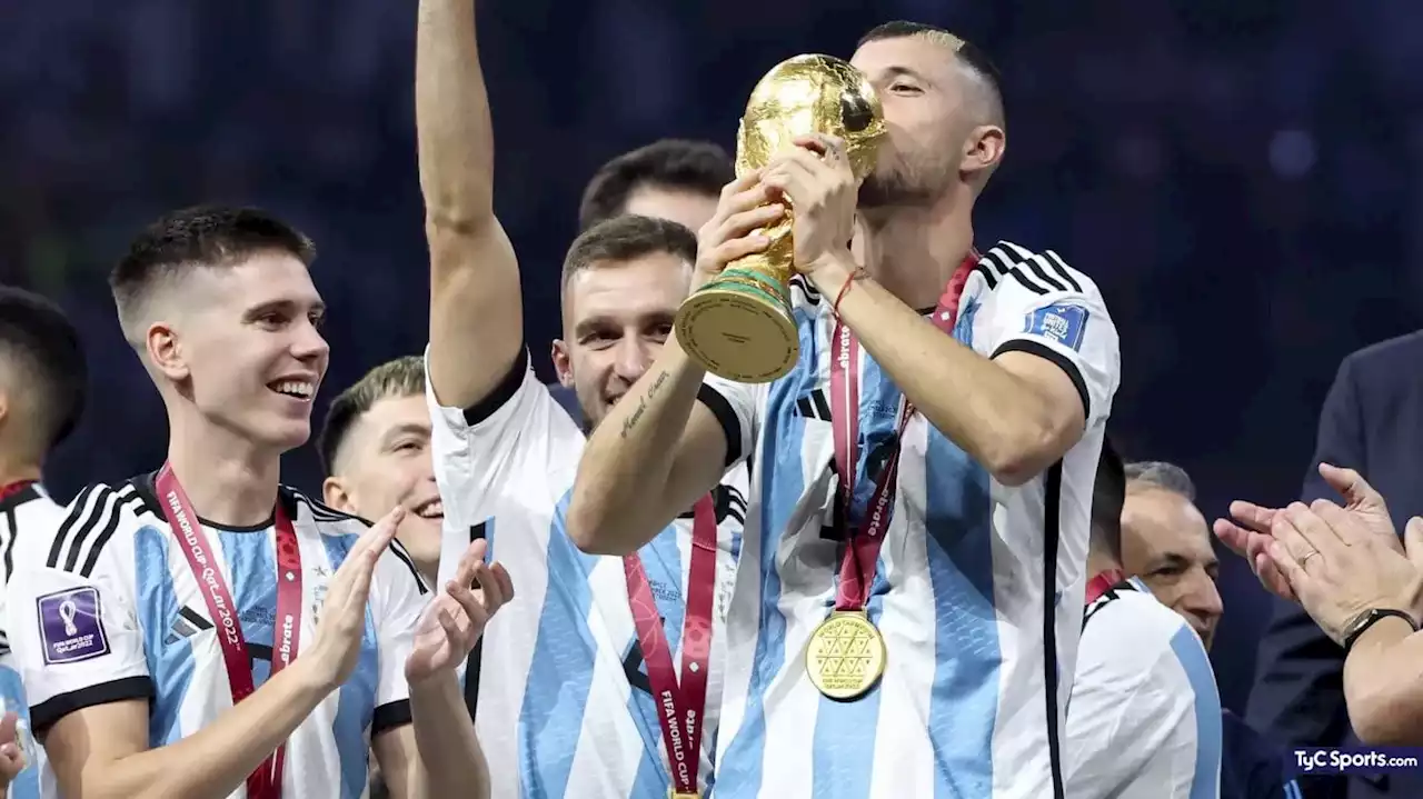 El recuerdo de Guido Rodríguez sobre el título de la Selección Argentina en el Mundial de Qatar 2022 - TyC Sports