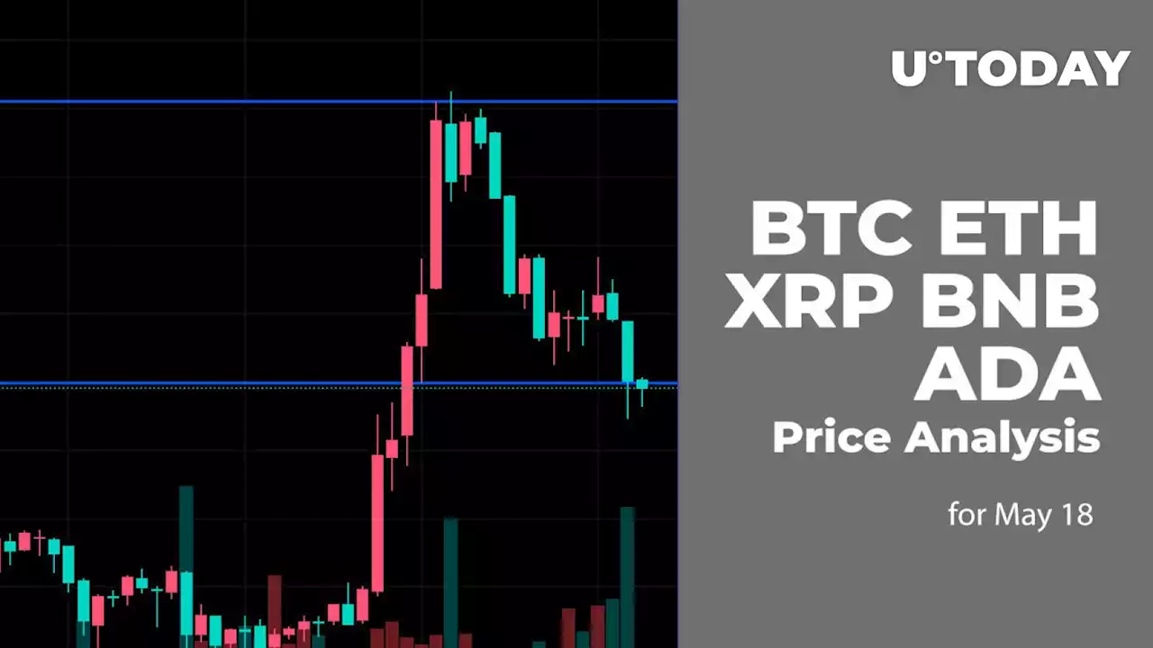 BTC, ETH, XRP, BNB and ADA Price Analysis for May 18