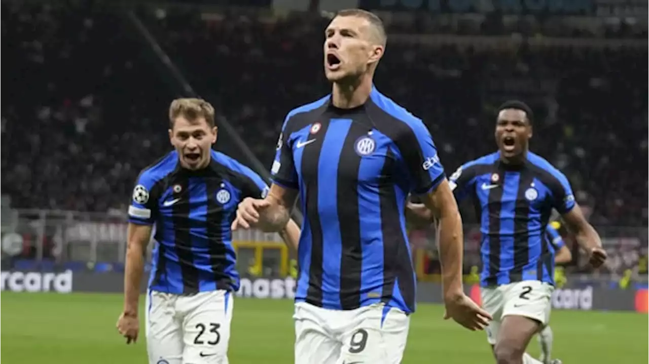 Inter Milan Vs Manchester City, Edin Dzeko Semangat Ketemu Mantan