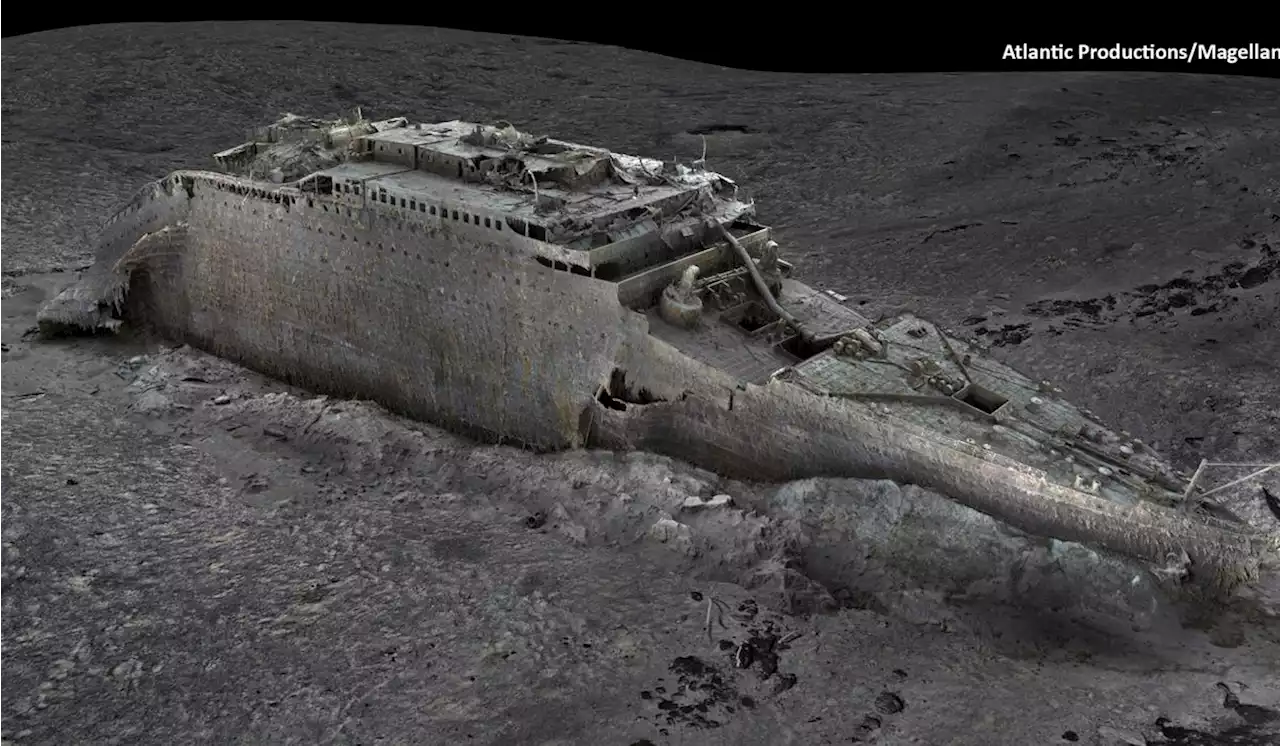 First full 3-D digital scan of Titanic provides new details about 111-year old wreck