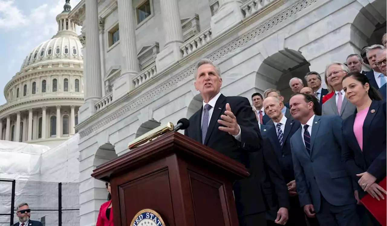 McCarthy optimistic House GOP will avert default, cut spending in the showdown with Biden