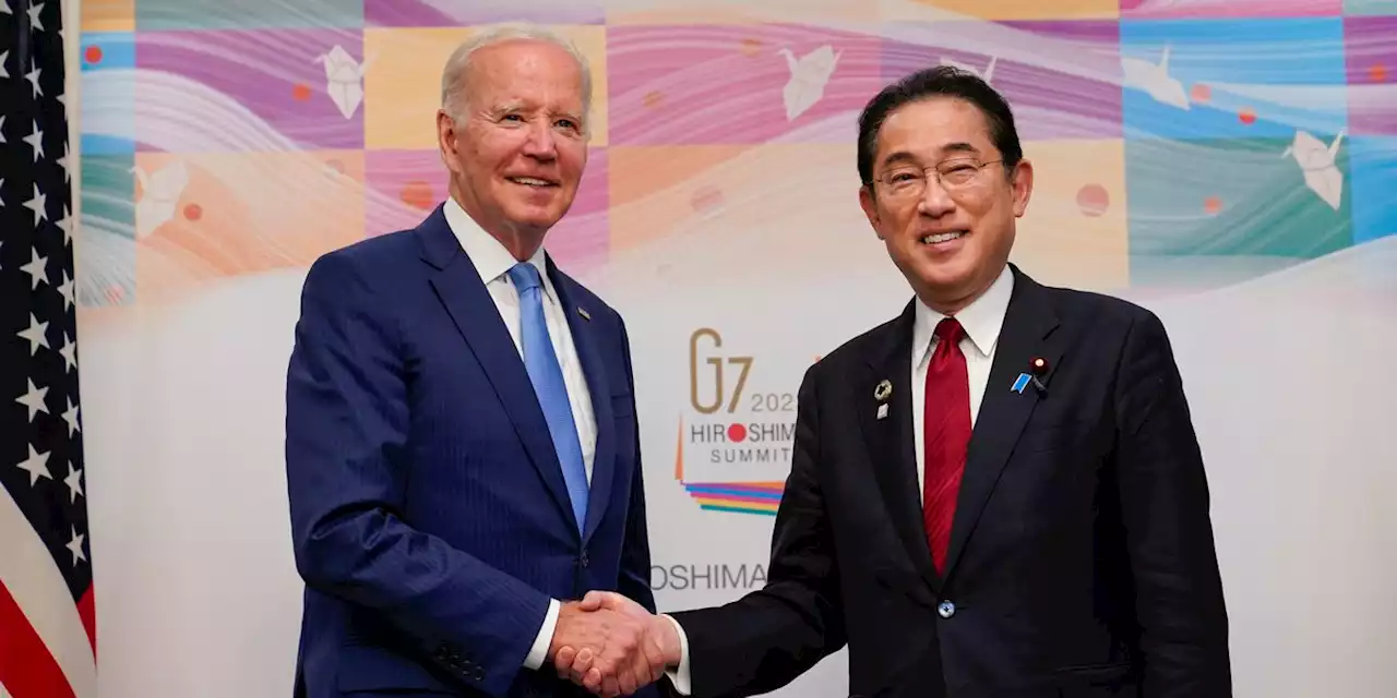 Biden consults with Japan’s Kishida ahead of G-7 summit