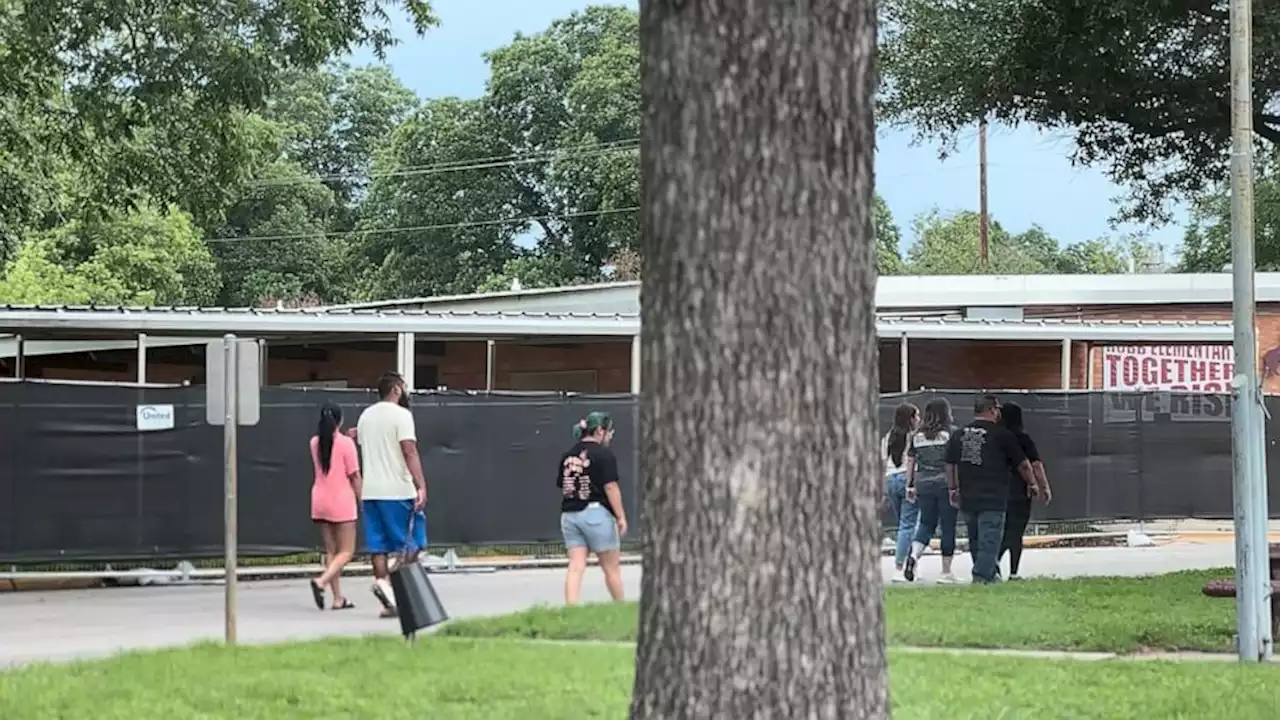 Parents of Uvalde shooting victims visit school for 1st time since massacre