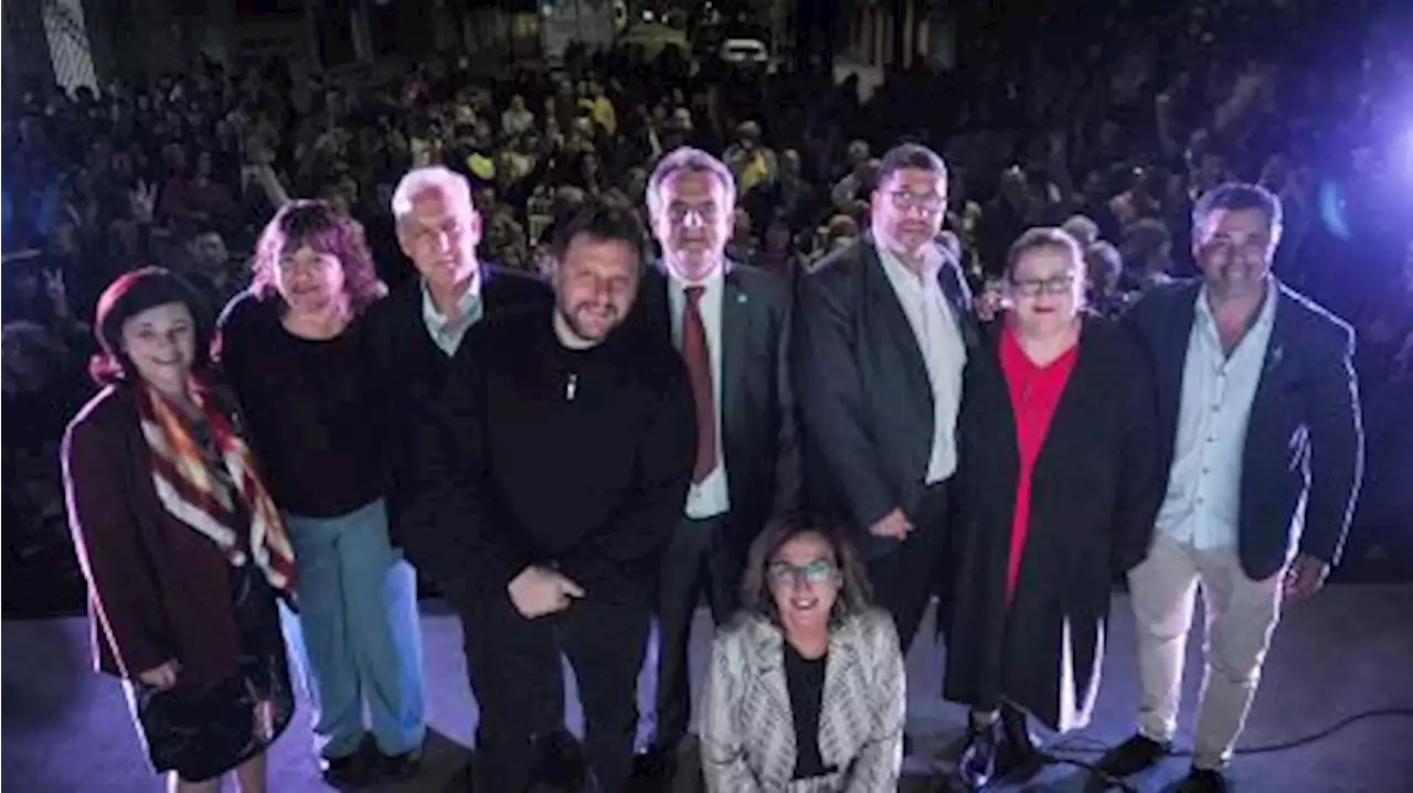 Rossi y Santoro inauguraron centro cultural, donde se afirmó que el peronismo 'va a ganar'