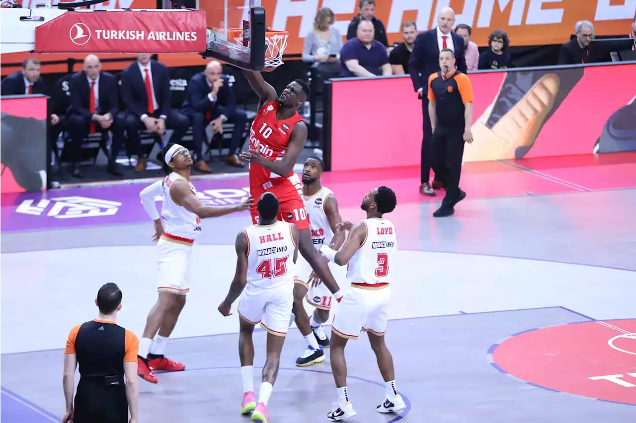 L'immense déception de l'AS Monaco, éparpillée en 10 minutes par l'Olympiakos - BeBasket