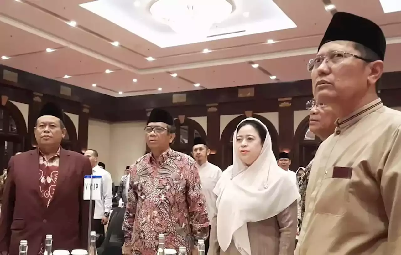 Mahfud MD, Puan Maharani Hingga AHY Hadiri Acara Halalbihalal MUI