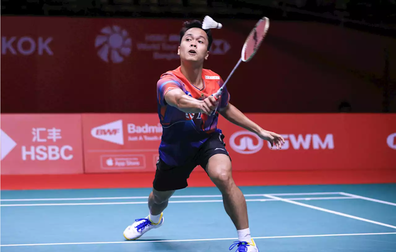 Piala Sudirman: Anthony Ginting Kalah, Indonesia 0-2 Tiongkok