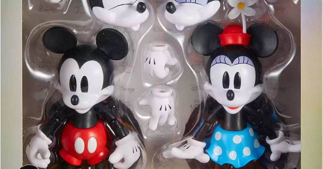 Mattel Celebrates Disney 100 with Minnie and Mickey Mouse Figure Set