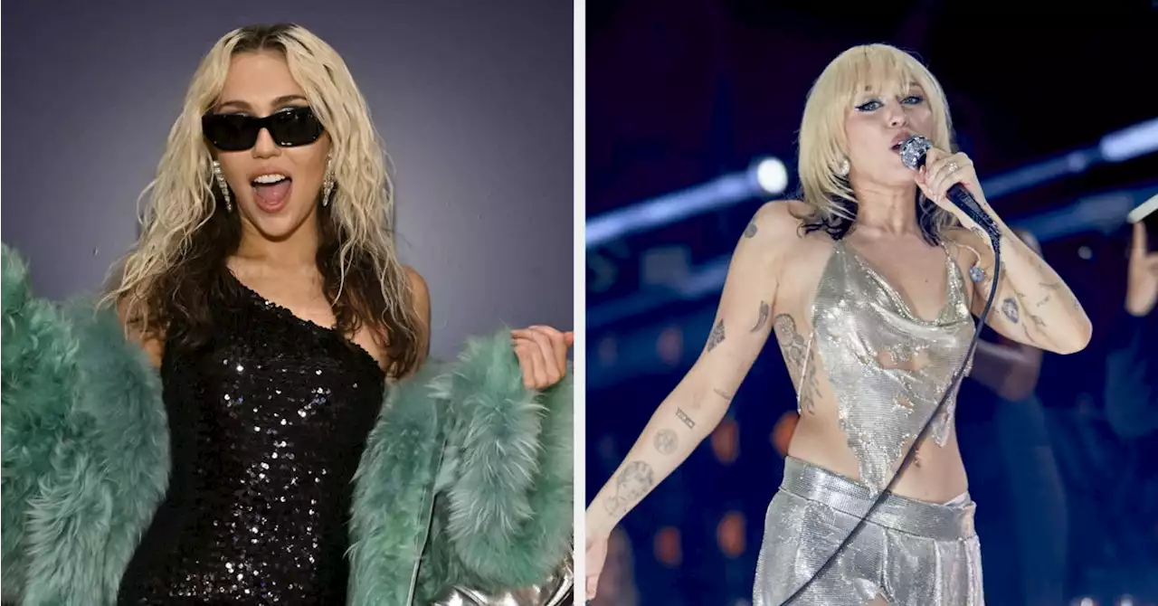 'Show Your Boobs And You Get Renewed': Miley Cyrus Looked Back On Her 2021 New Year's Eve Wardrobe Mishap