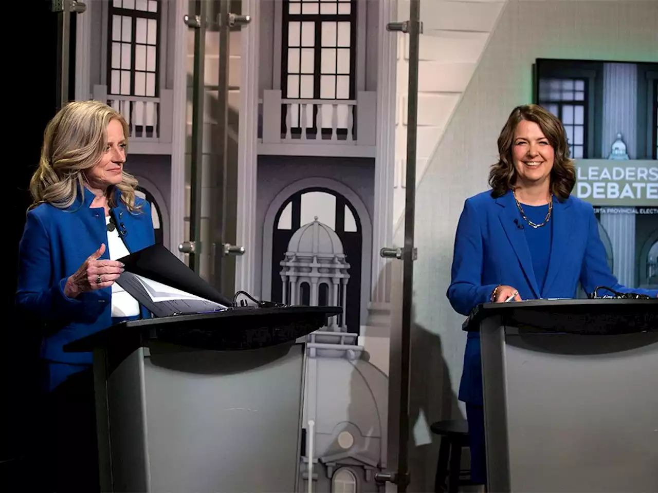 Alberta election 2023: Smith focuses on affordability, Notley targets trust in leaders debate