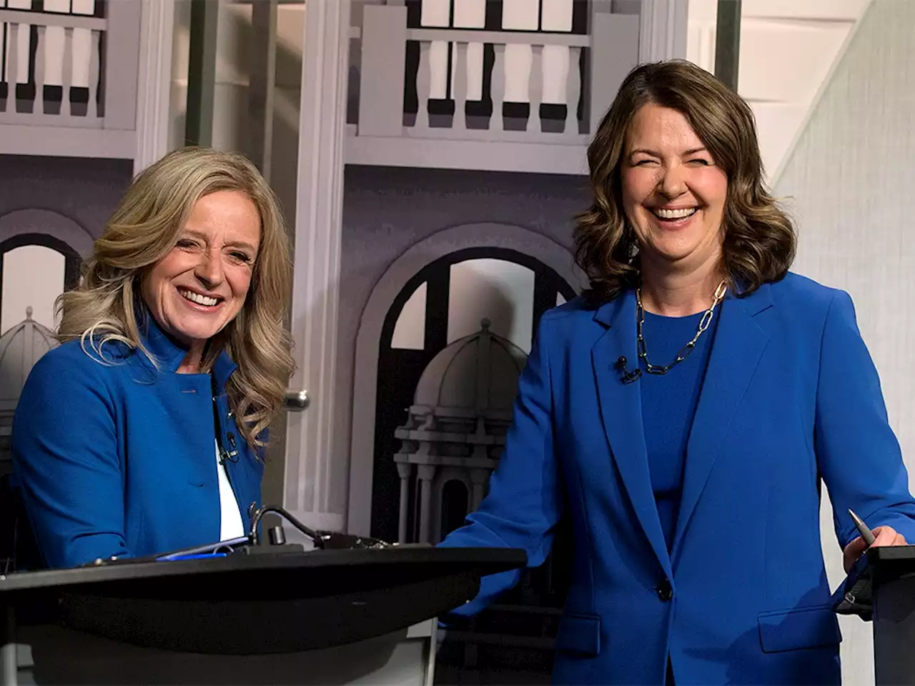 Alberta election 2023: Smith focuses on public safety, Notley targets trust in leaders debate