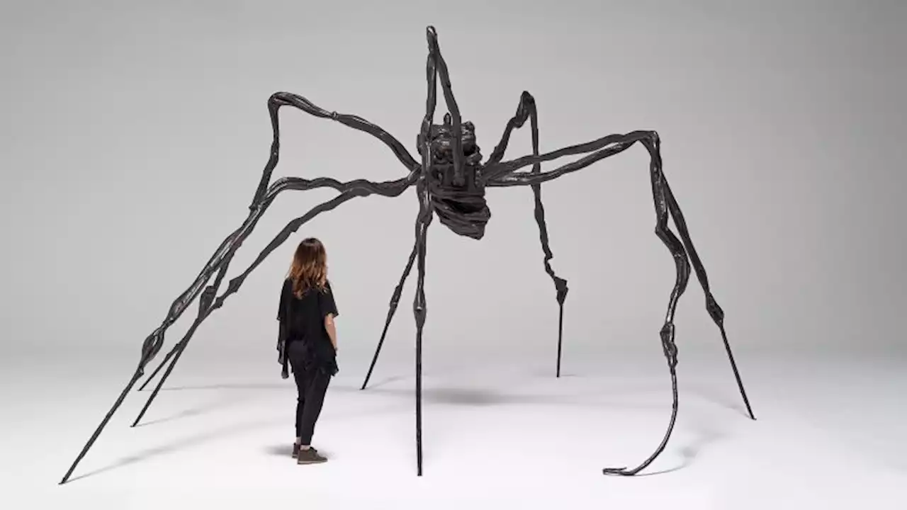 Giant Louise Bourgeois spider sculpture sells for record $32.8 million at auction | CNN