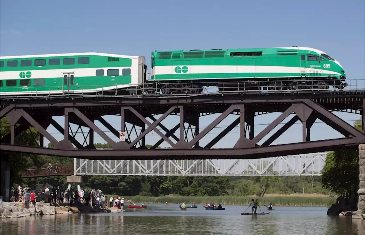 GO Train service being expanded between Toronto and Niagara Falls